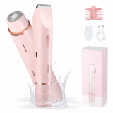 Depilador Elétrico Corporal e Facial 2 em 1 (Á prova D'Água)