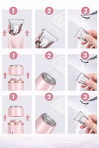 Depilador Elétrico Corporal e Facial 2 em 1 (Á prova D'Água)