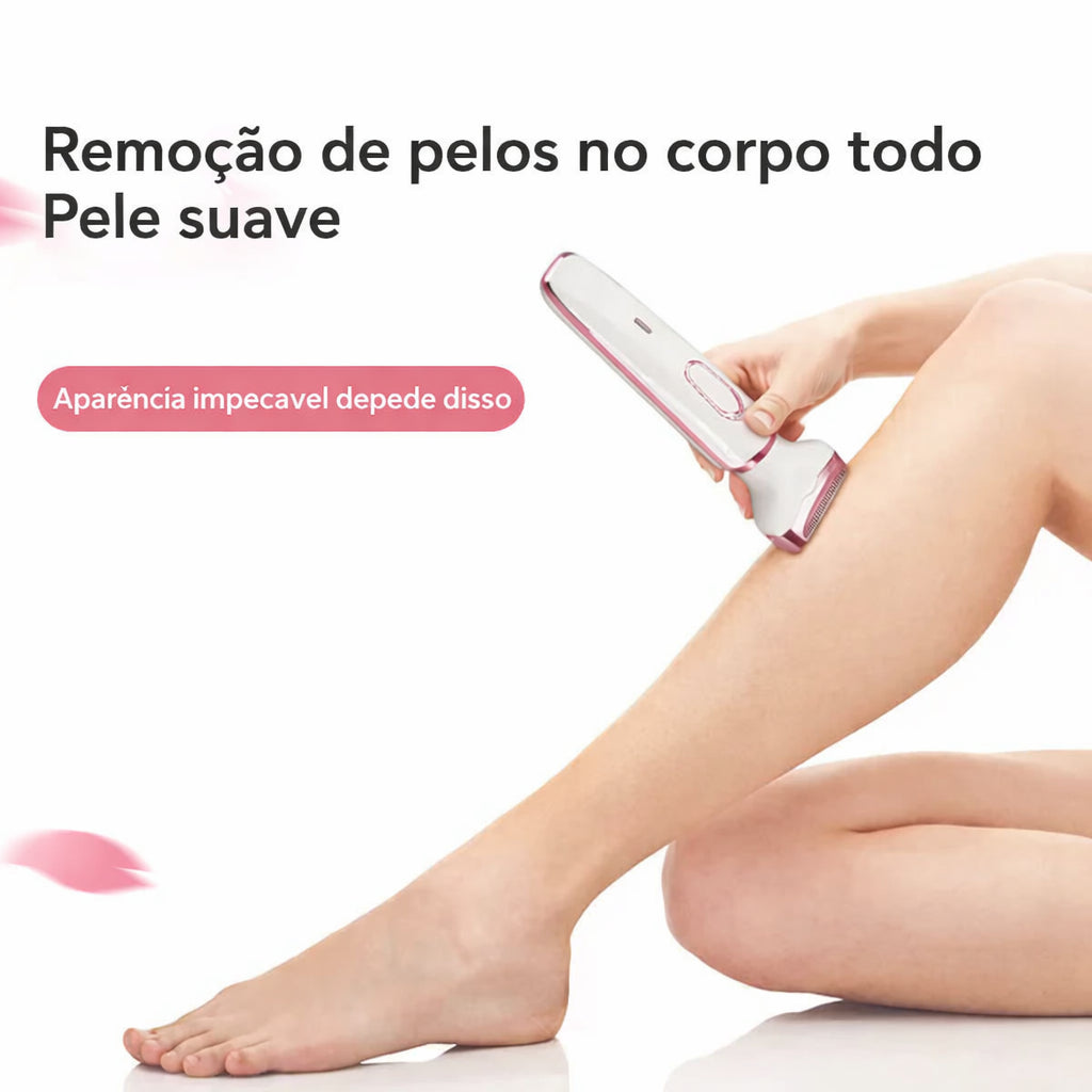 Depilador Elétrico Feminino 4 em 1 Depilação Completa Para Todo o Corpo!