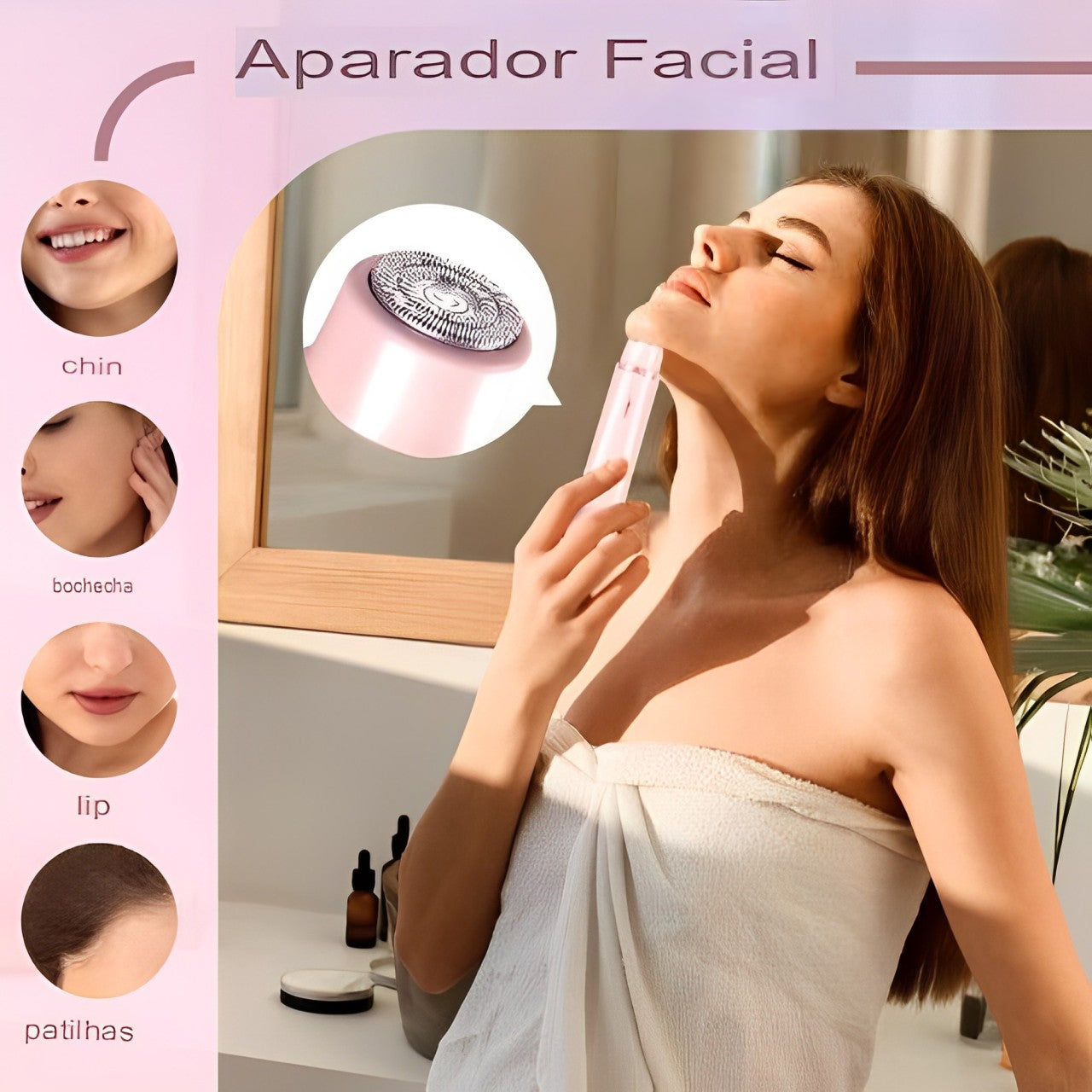 Depilador Multifuncional Pro 2 em 1 - Tecnologia Anti Corte