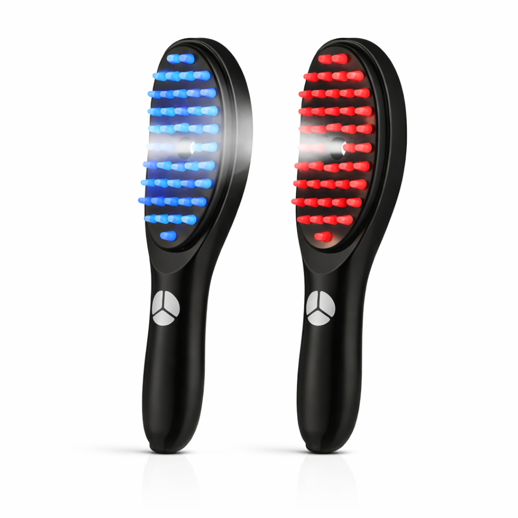 Escova de Terapia Capilar 4 em 1