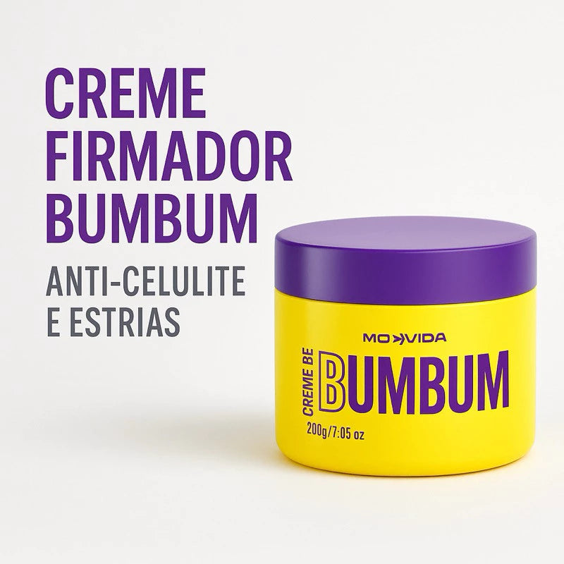 Bumbum dos Sonhos | Creme Redutor de Celulite e Estrias